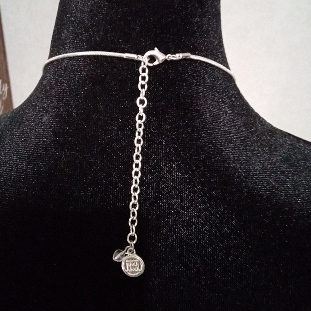 HH SILVER, COPPER, GOLD BAR NECKLACE - Picture 5 of 5
